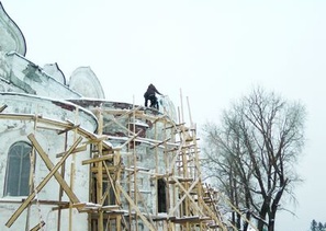 с.Сура Успенский храм реставрационные работы