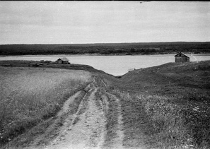 д. Чакола (конец 60-х гг.) фотограф Валюх (Брагина) Т.С.