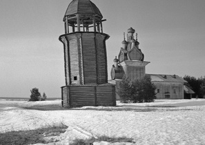 Никольская церковь. д.Едома Автор: Александр Фурсов  Снято: 25 марта 1986