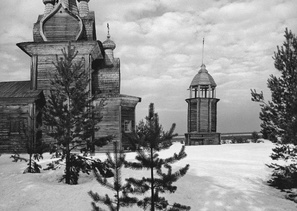Никольская церковь. д.Едома Автор: Александр Фурсов  Снято: 25 марта 1986